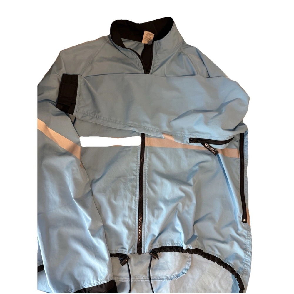 Running Room Track Running Reflective jacket With Zip Down Ventilation Size L
